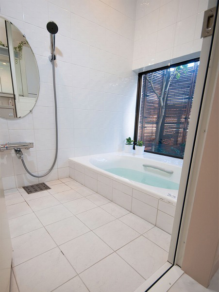 広くて快適な水まわり 広くて快適な水まわり